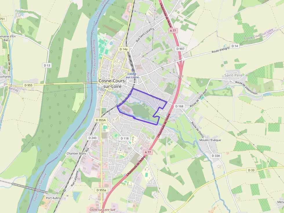 Appartement 60 m² trois pièces à vendre à Cosne-Cours-sur-Loire