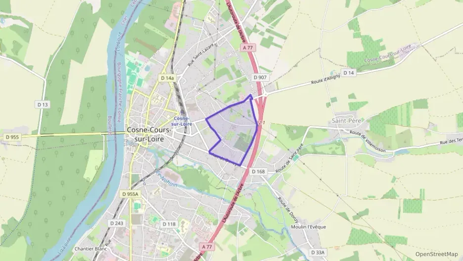 Appartement 80 m² trois pièces à vendre à Cosne-Cours-sur-Loire