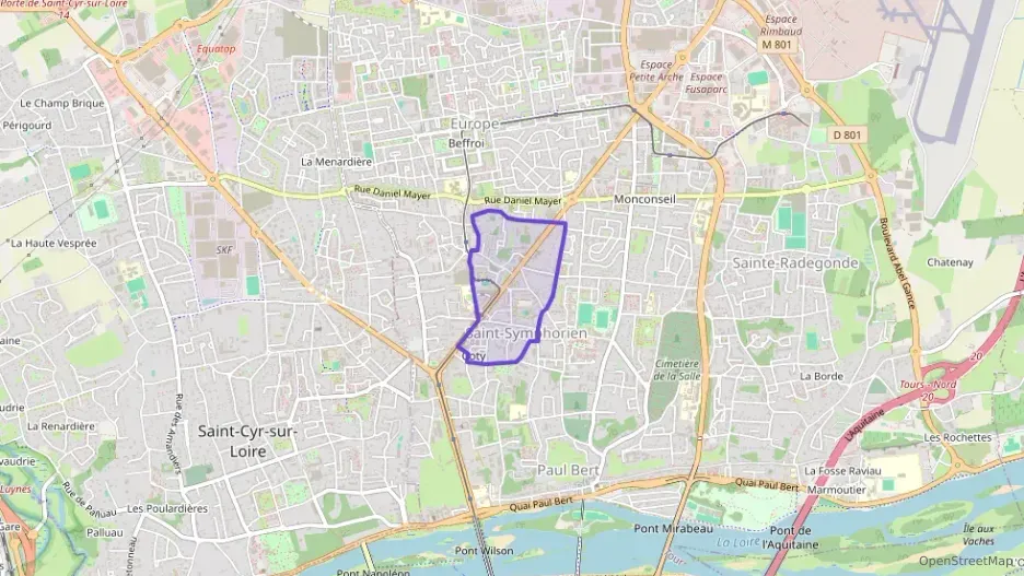 Appartement 28 m² une piece à vendre à Tours Appartement 28 m² une piece à vendre à Tours