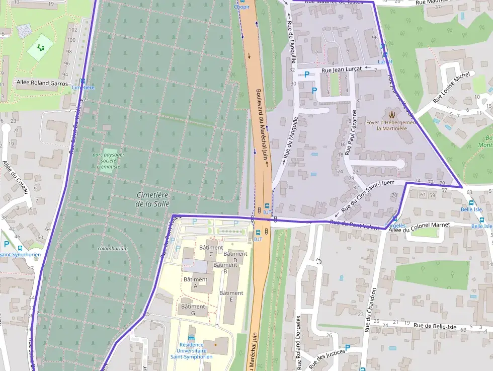 Appartement 66 m² trois pièces à vendre à Tours