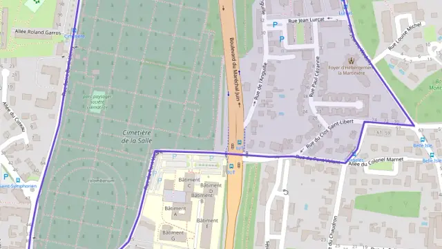 Appartement 66 m² trois pièces à vendre à Tours