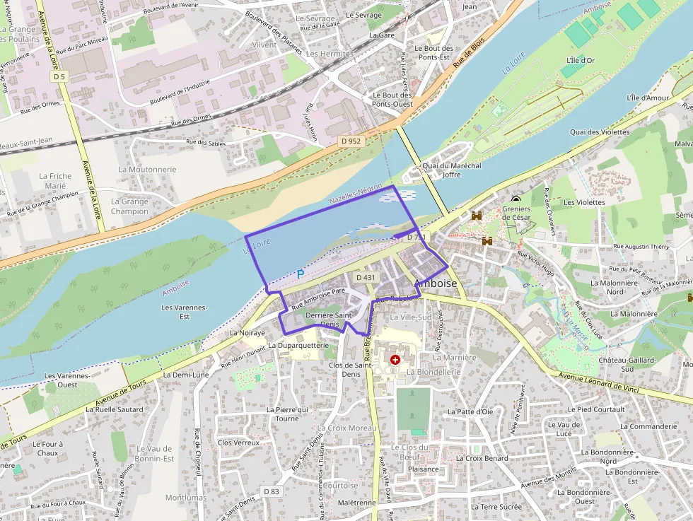 Appartement 45 m² deux pieces à vendre à Amboise