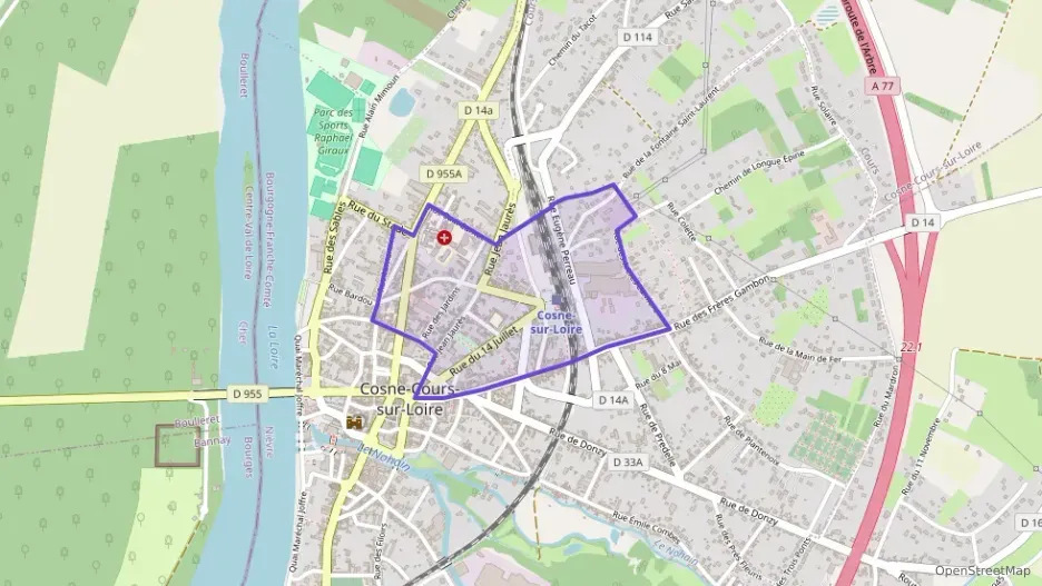 Appartement 90 m² quatre pièces à vendre à Cosne-Cours-sur-Loire Appartement 90 m² quatre pièces à vendre à Cosne-Cours-sur-Loire