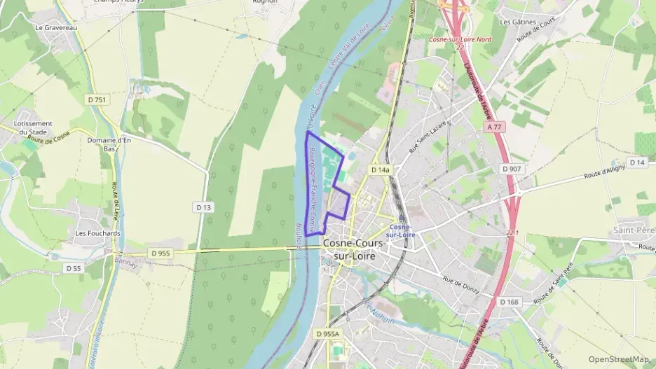 Appartement 50 m² trois pièces à vendre à Cosne-Cours-sur-Loire