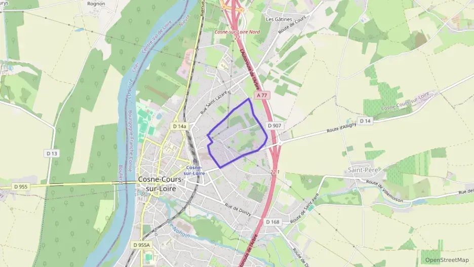 Appartement 89 m² quatre pièces à vendre à Cosne-Cours-sur-Loire