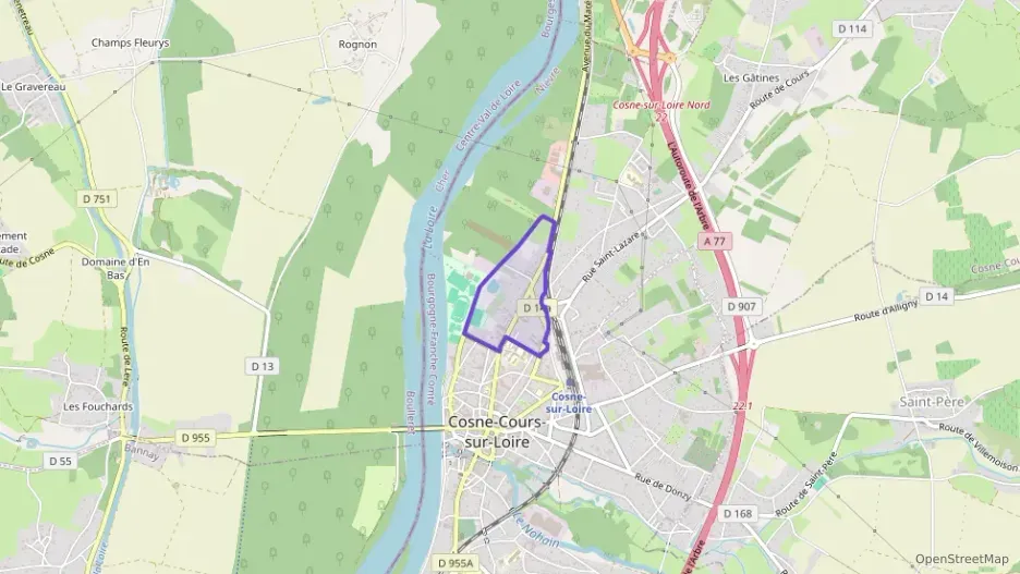 Appartement 75 m² trois pièces à vendre à Cosne-Cours-sur-Loire