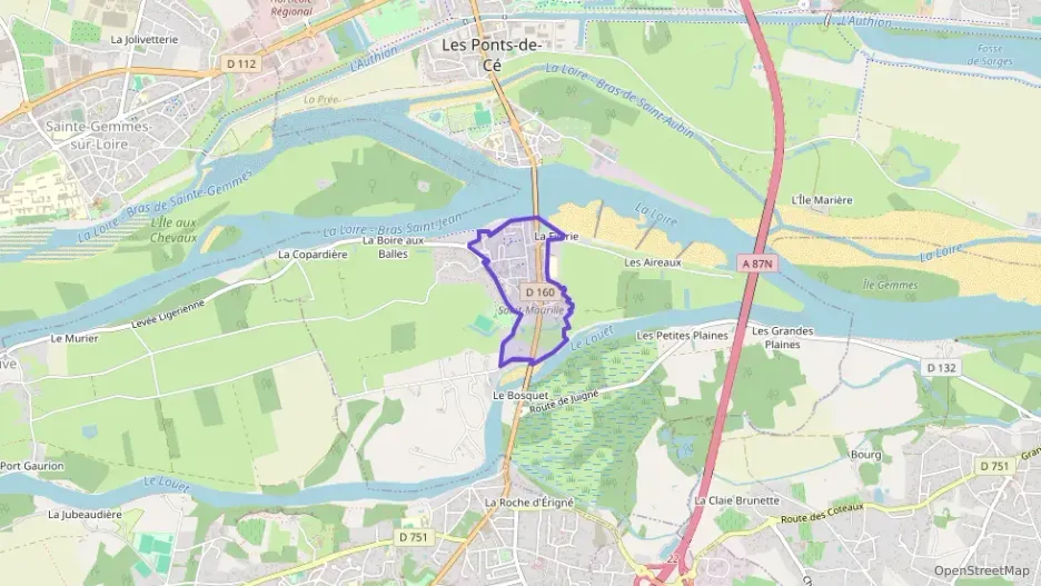 Appartement 73 m² trois pièces à vendre à Les Ponts-de-Cé