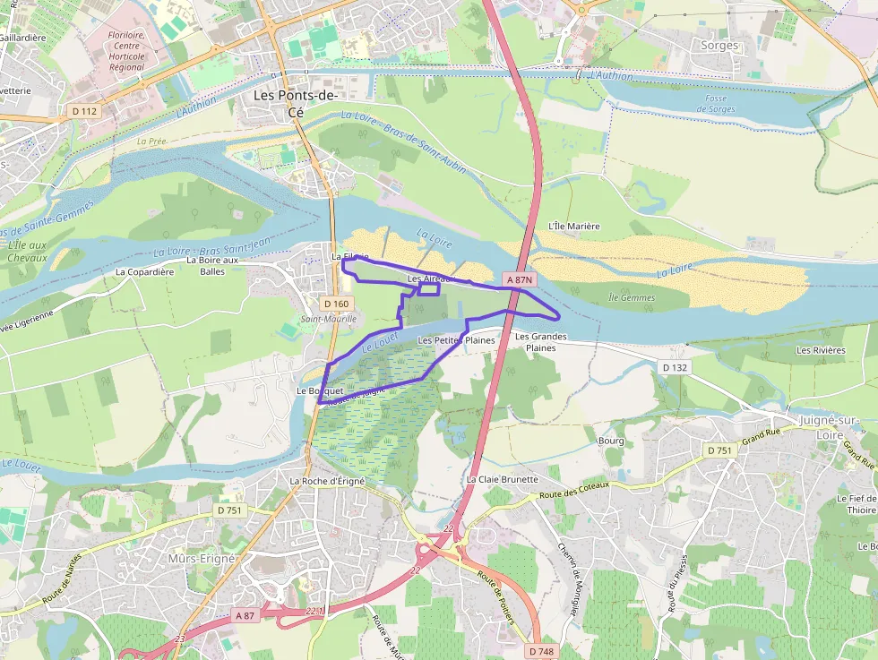 Appartement 52 m² trois pièces à vendre à Les Ponts-de-Cé