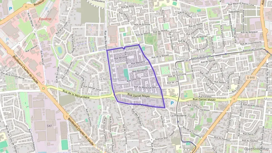 Appartement 46 m² deux pieces à vendre à Tours Appartement 46 m² deux pieces à vendre à Tours