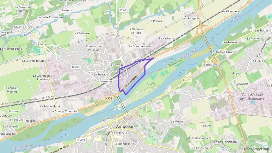 Appartement 67 m² quatre pièces à vendre à Amboise Appartement 67 m² quatre pièces à vendre à Amboise