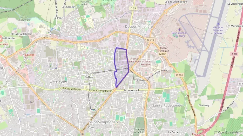 Appartement 60 m² trois pièces à vendre à Tours Appartement 60 m² trois pièces à vendre à Tours