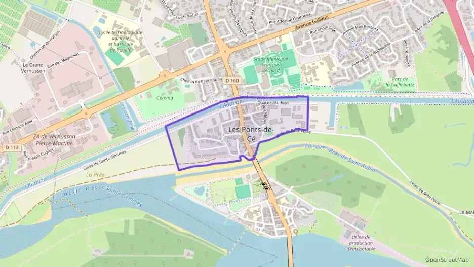 Appartement 57 m² trois pièces à vendre à Les Ponts-de-Cé