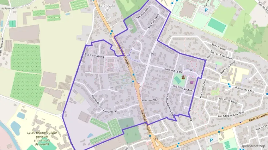 Appartement 92 m² cinq pièces à vendre à Les Ponts-de-Cé