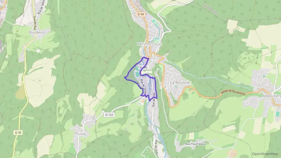 Appartement 40 m² deux pieces à vendre à Hérimoncourt Appartement 40 m² deux pieces à vendre à Hérimoncourt