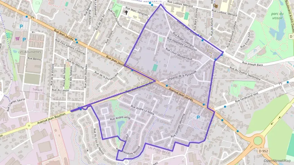 Appartement 68 m² trois pièces à vendre à Trélazé Appartement 68 m² trois pièces à vendre à Trélazé