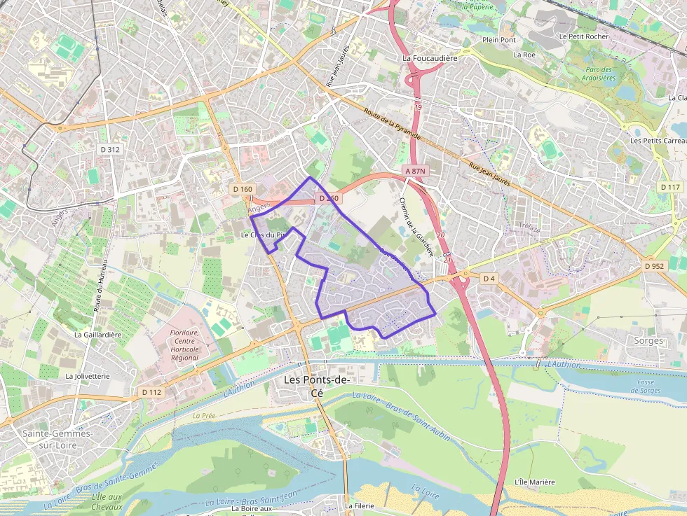 Appartement 50 m² deux pieces à vendre à Les Ponts-de-Cé