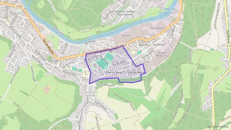 Appartement 48 m² deux pieces à vendre à Mandeure