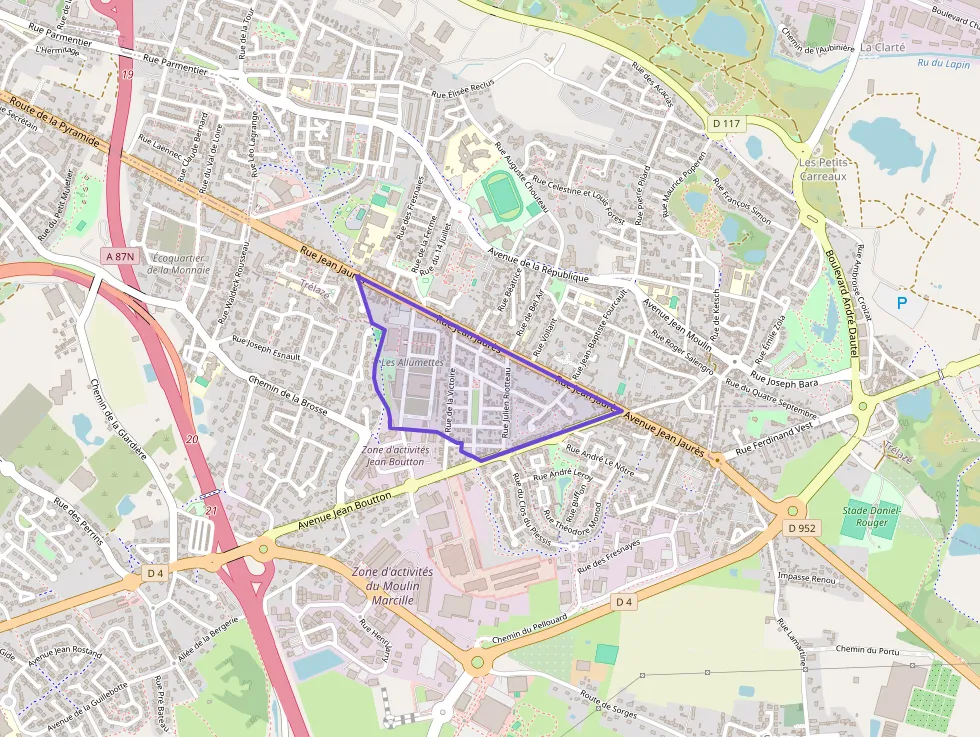 Appartement 61 m² deux pieces à vendre à Trélazé