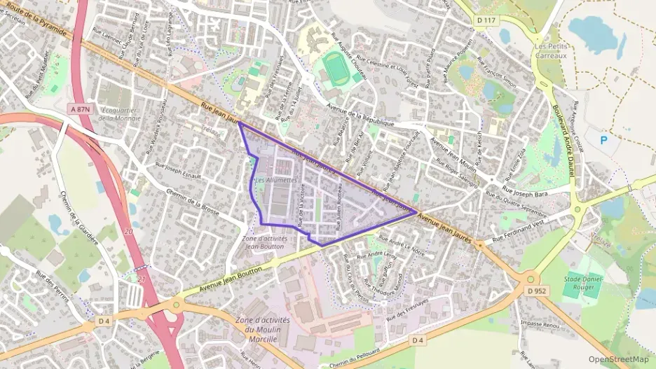 Appartement 61 m² deux pieces à vendre à Trélazé Appartement 61 m² deux pieces à vendre à Trélazé