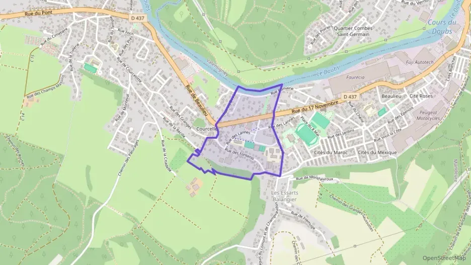 Appartement 72 m² quatre pièces à vendre à Mandeure