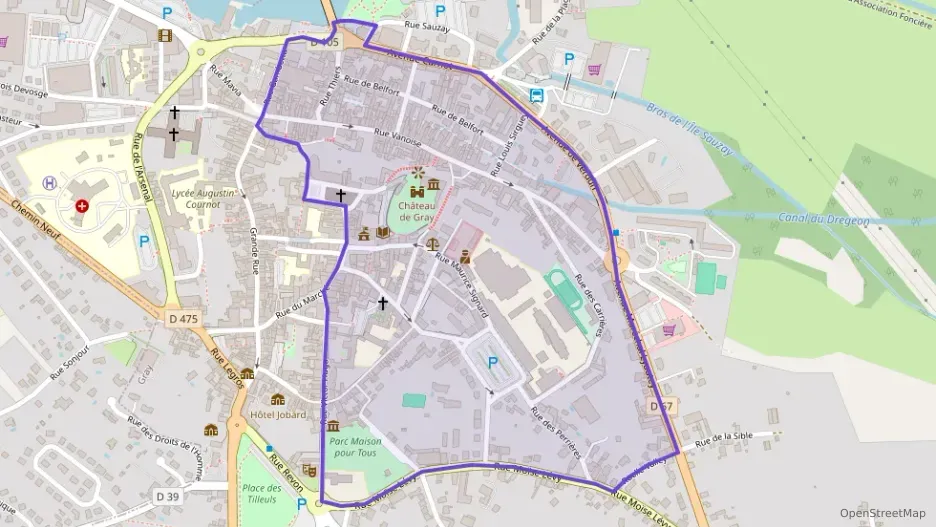 Appartement 106 m² quatre pièces à vendre à Gray