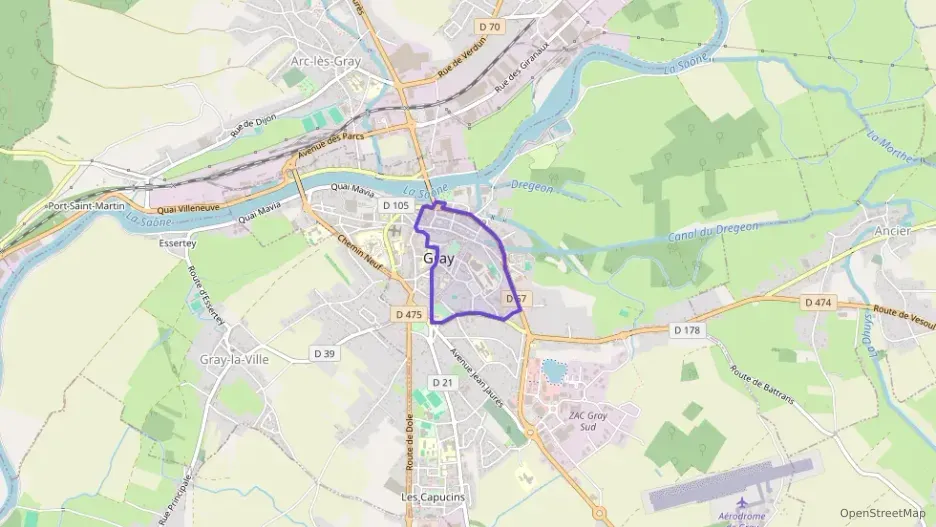 Appartement 106 m² quatre pièces à vendre à Gray