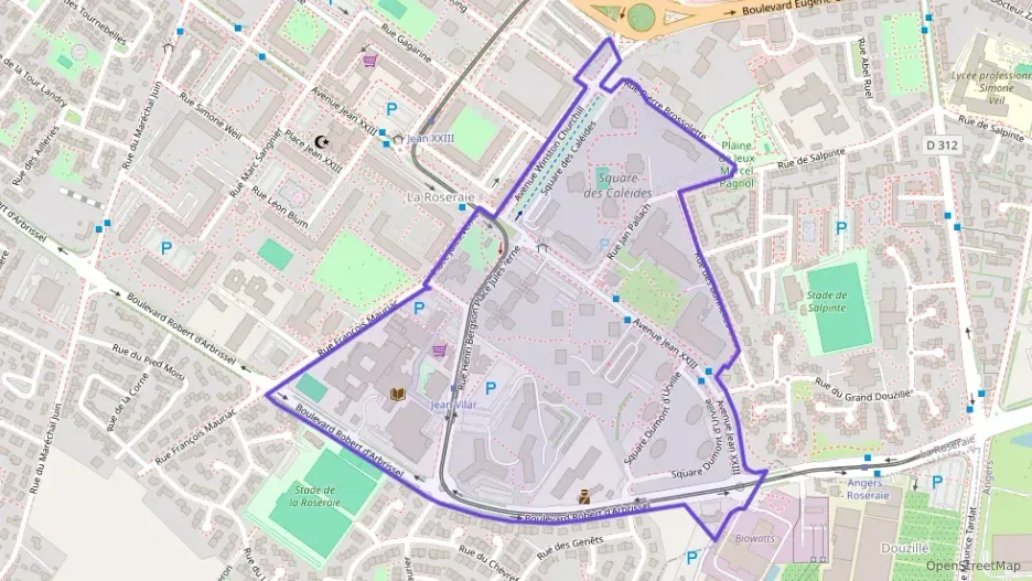 Appartement 51 m² deux pieces à vendre à Angers Appartement 51 m² deux pieces à vendre à Angers