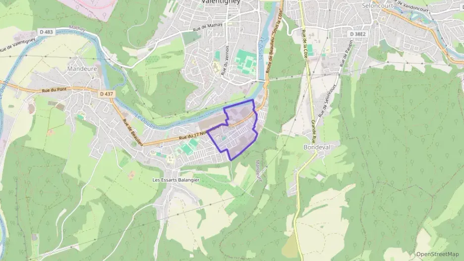 Appartement 41 m² deux pieces à vendre à Mandeure