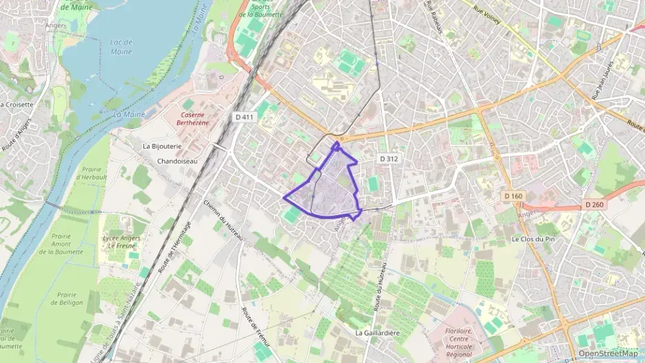 Appartement 87 m² quatre pièces à vendre à Angers