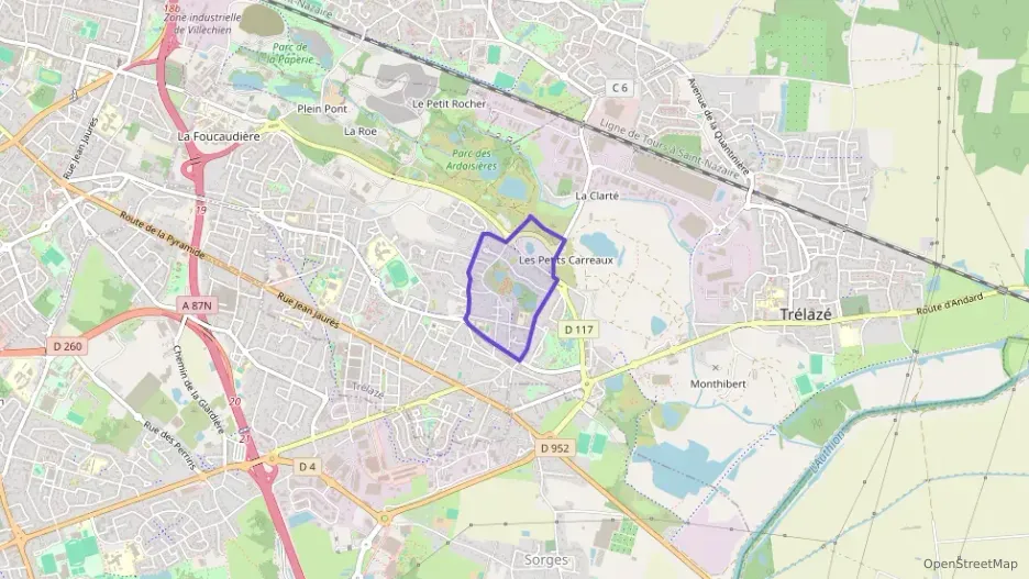 Appartement 79 m² deux pieces à vendre à Trélazé