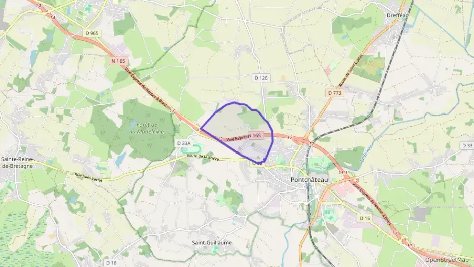 Appartement 51 m² trois pièces à vendre à Pontchâteau Appartement 51 m² trois pièces à vendre à Pontchâteau