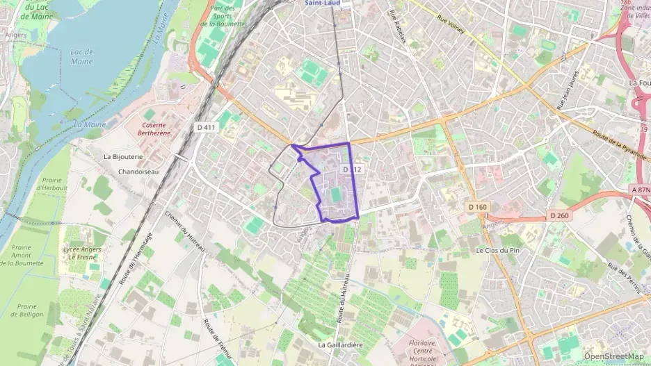 Appartement 46 m² deux pieces à vendre à Angers