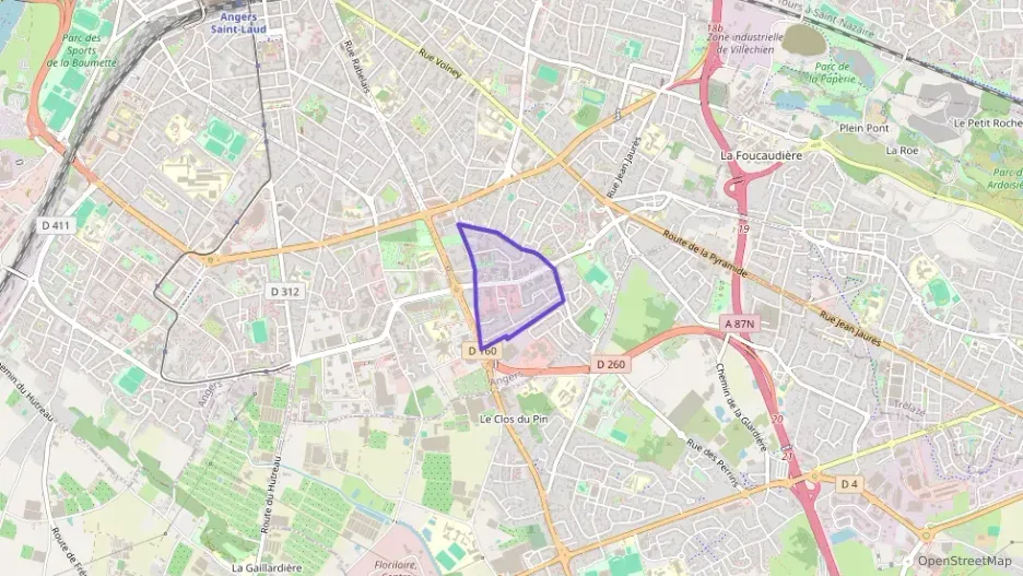 Appartement 99 m² cinq pièces à vendre à Angers Appartement 99 m² cinq pièces à vendre à Angers