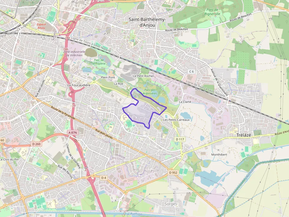 Appartement 30 m² deux pieces à vendre à Trélazé