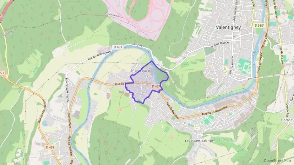 Appartement 110 m² quatre pièces à vendre à Mandeure