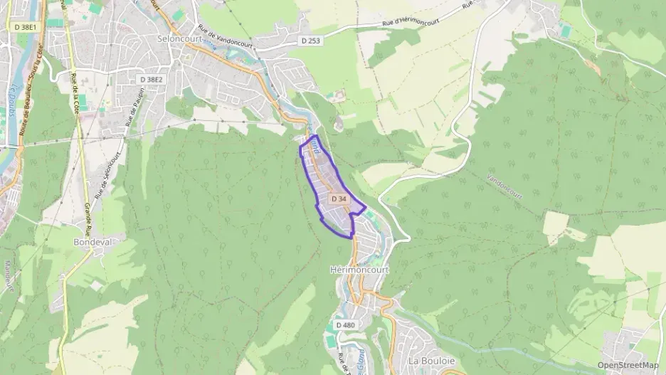 Appartement 51 m² deux pieces à vendre à Hérimoncourt