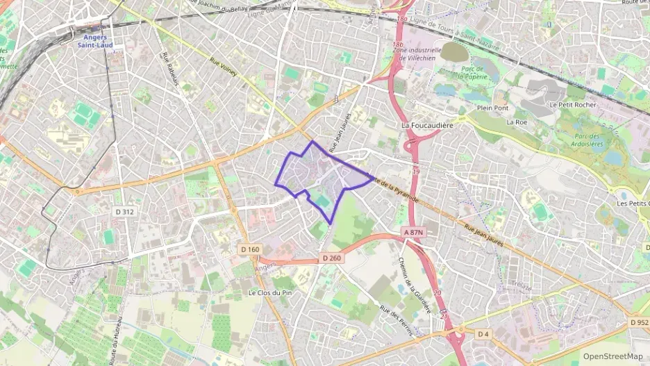 Appartement 29 m² deux pieces à vendre à Angers