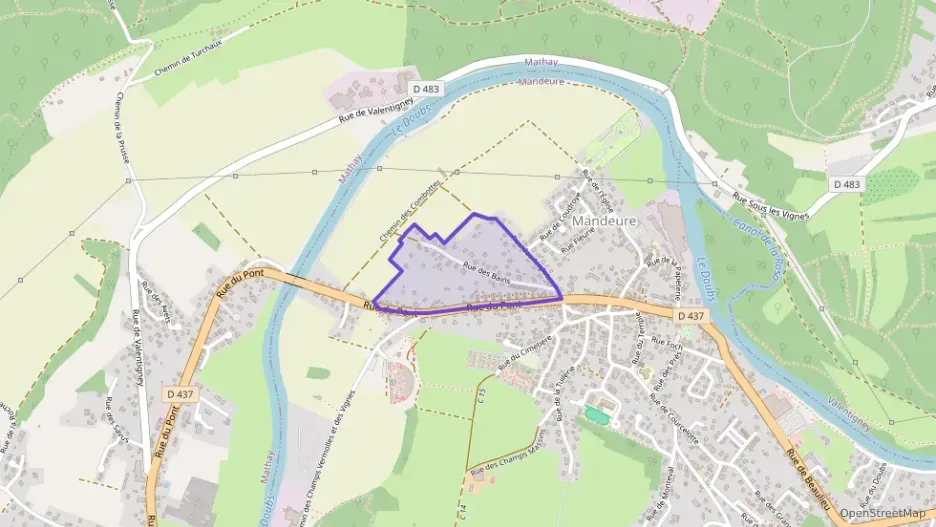 Appartement 60 m² deux pieces à vendre à Mandeure