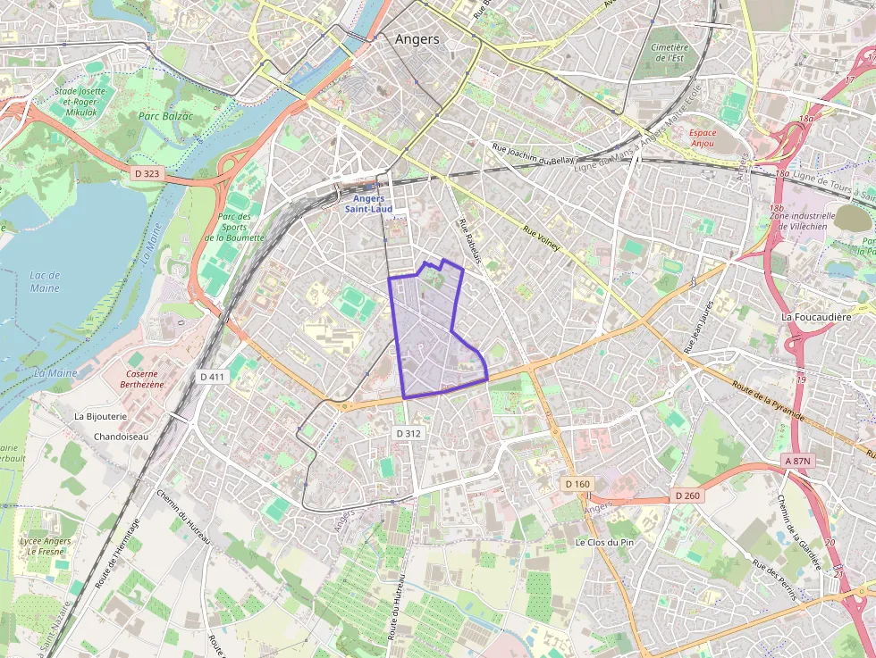 Appartement 27 m² deux pieces à vendre à Angers