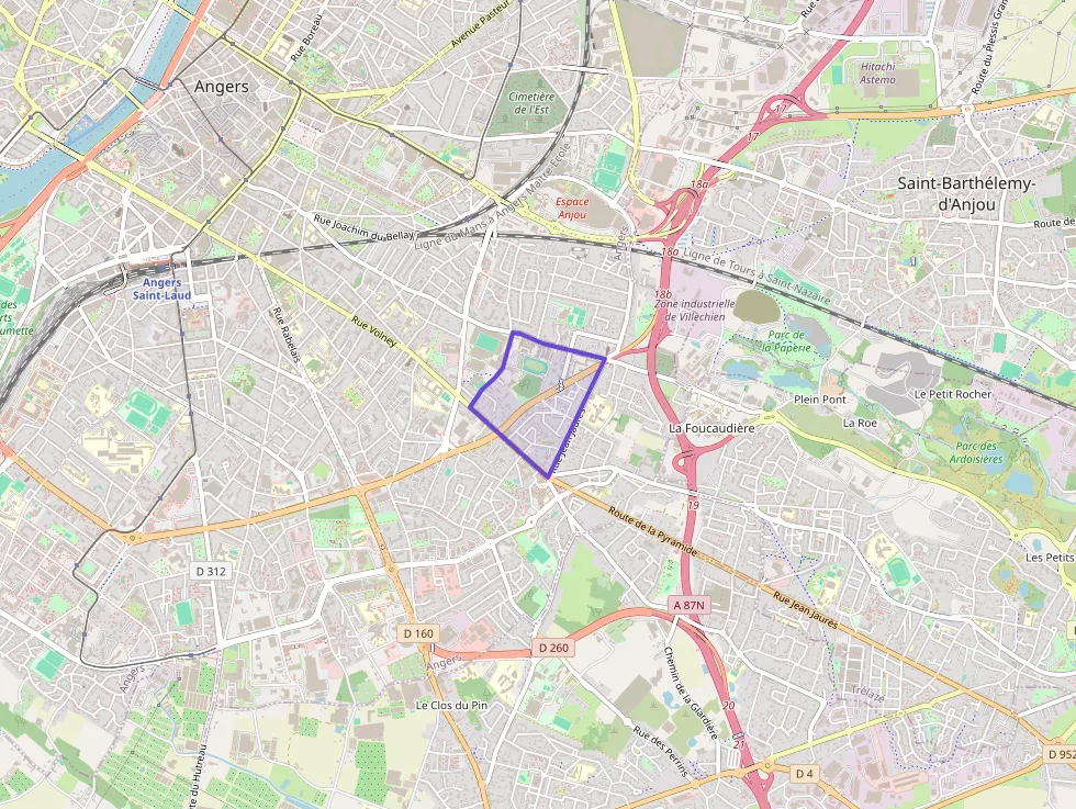 Appartement 20 m² deux pieces à vendre à Angers