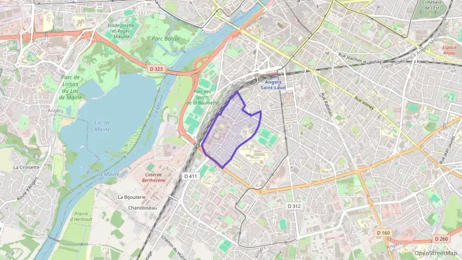 Appartement 46 m² deux pieces à vendre à Angers