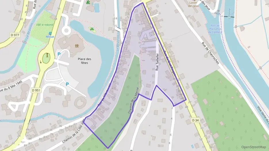 Appartement 43 m² trois pièces à vendre à Clamecy Appartement 43 m² trois pièces à vendre à Clamecy