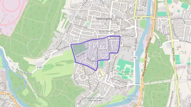 Appartement 89 m² quatre pièces à vendre à Valentigney