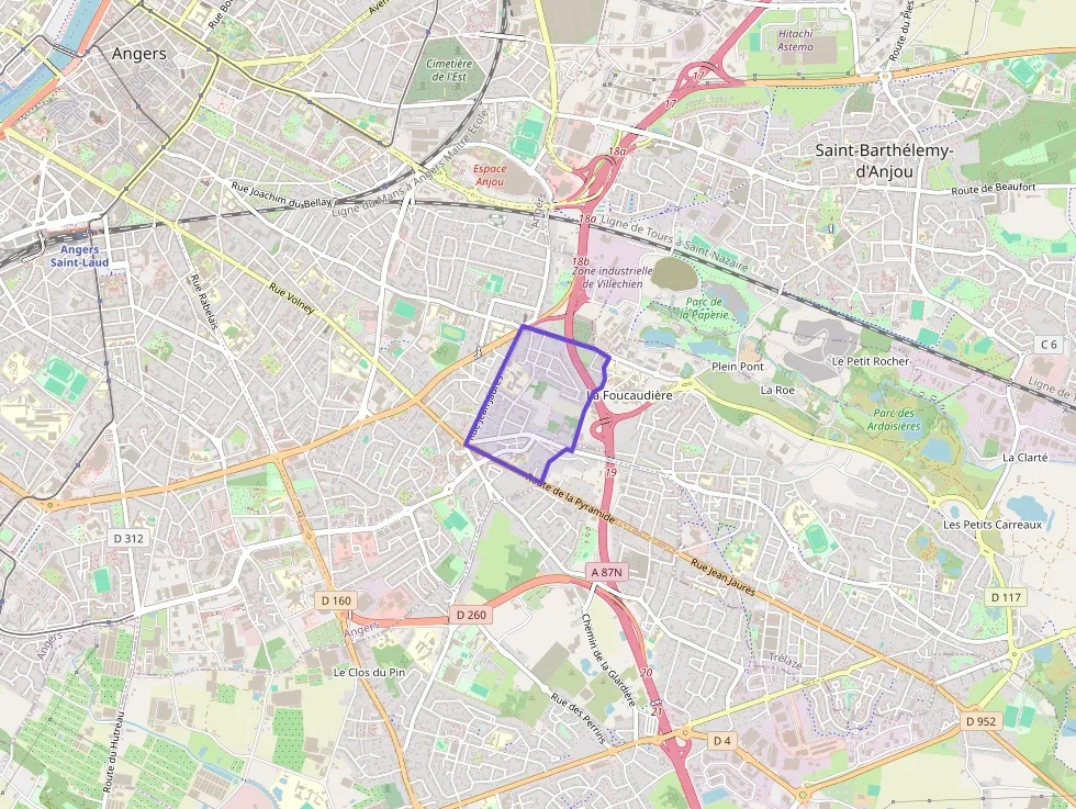 Appartement 94 m² trois pièces à vendre à Angers