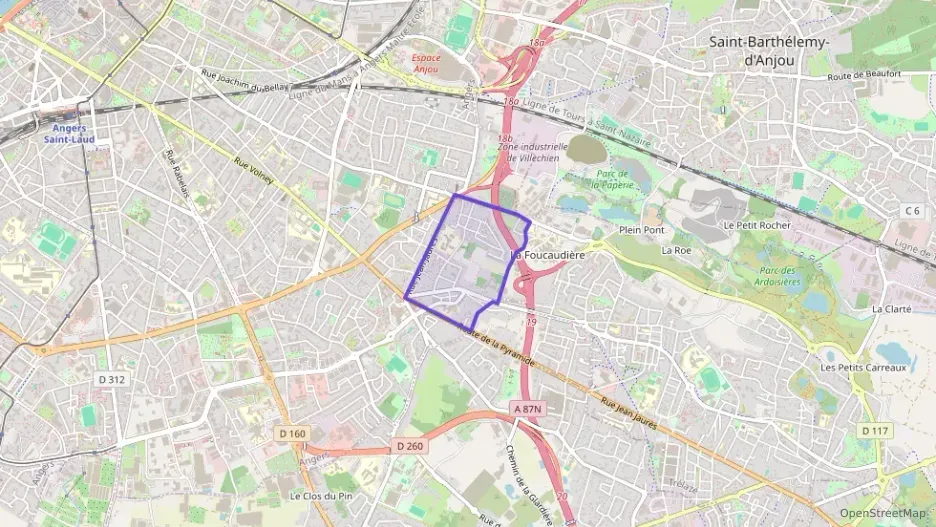 Appartement 94 m² trois pièces à vendre à Angers Appartement 94 m² trois pièces à vendre à Angers