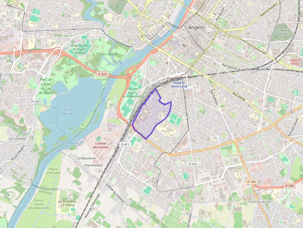 Appartement 38 m² deux pieces à vendre à Angers