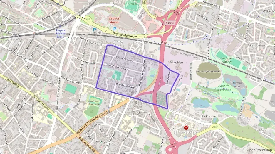 Appartement 87 m² cinq pièces à vendre à Angers Appartement 87 m² cinq pièces à vendre à Angers