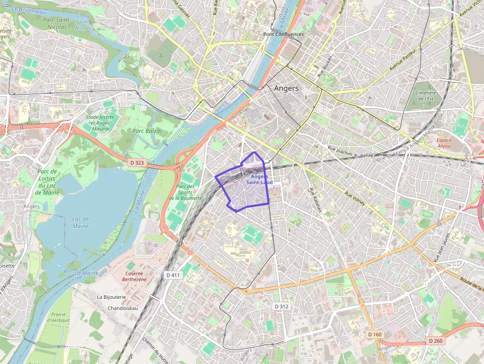 Appartement 33 m² une piece à vendre à Angers