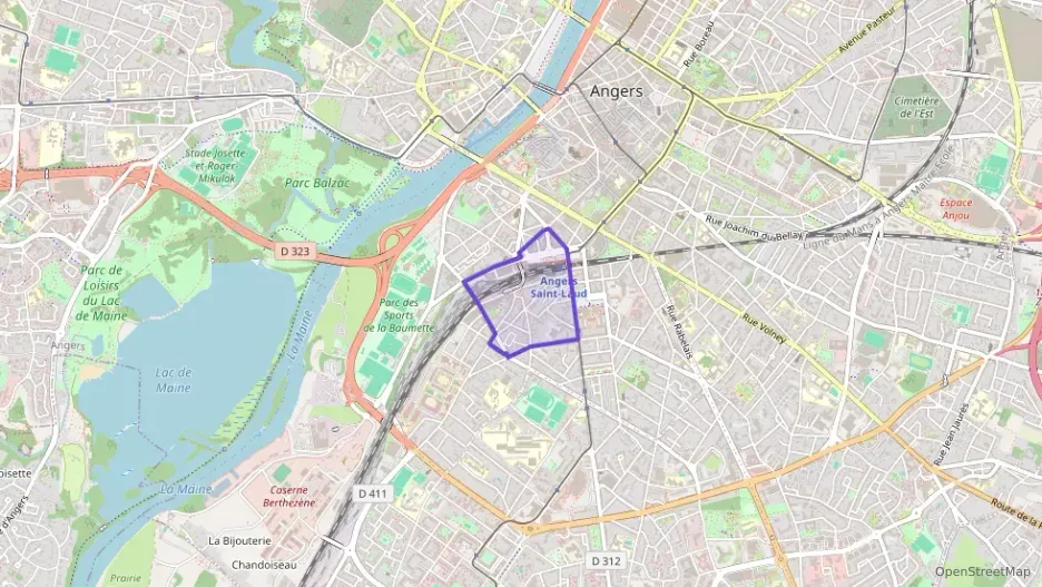 Appartement 33 m² une piece à vendre à Angers