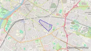 Appartement de deux pièces 34 m² à vendre  à Angers